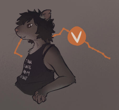 V