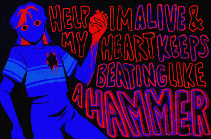 help i&#39;m alive - metric